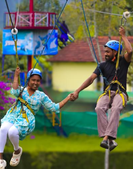 Outdoor games and activities at Janyas Homestay Kodaikanal
